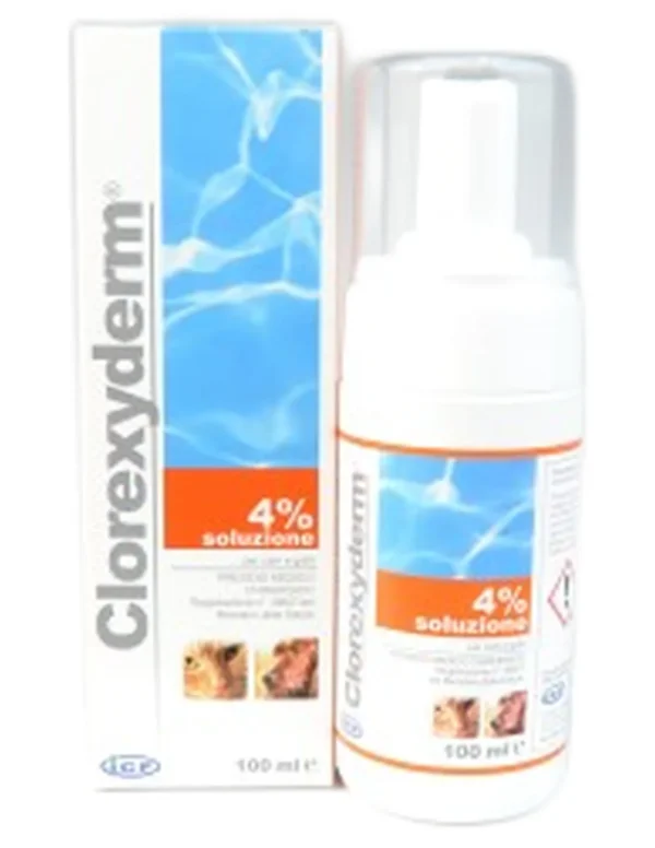 CLOREXYDERM SOLUZIONE 4%