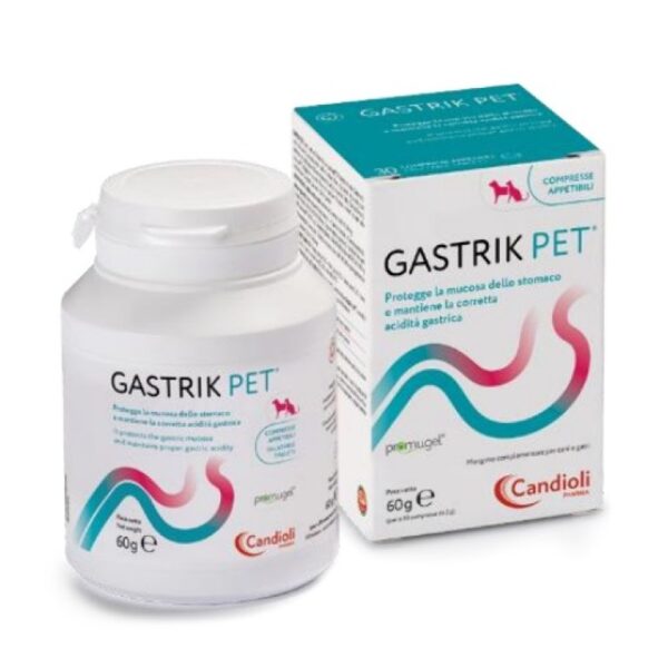 Candioli Gastrik Pet Mangime Complementare Per Cani/Gatti 30 Compresse Appetibili